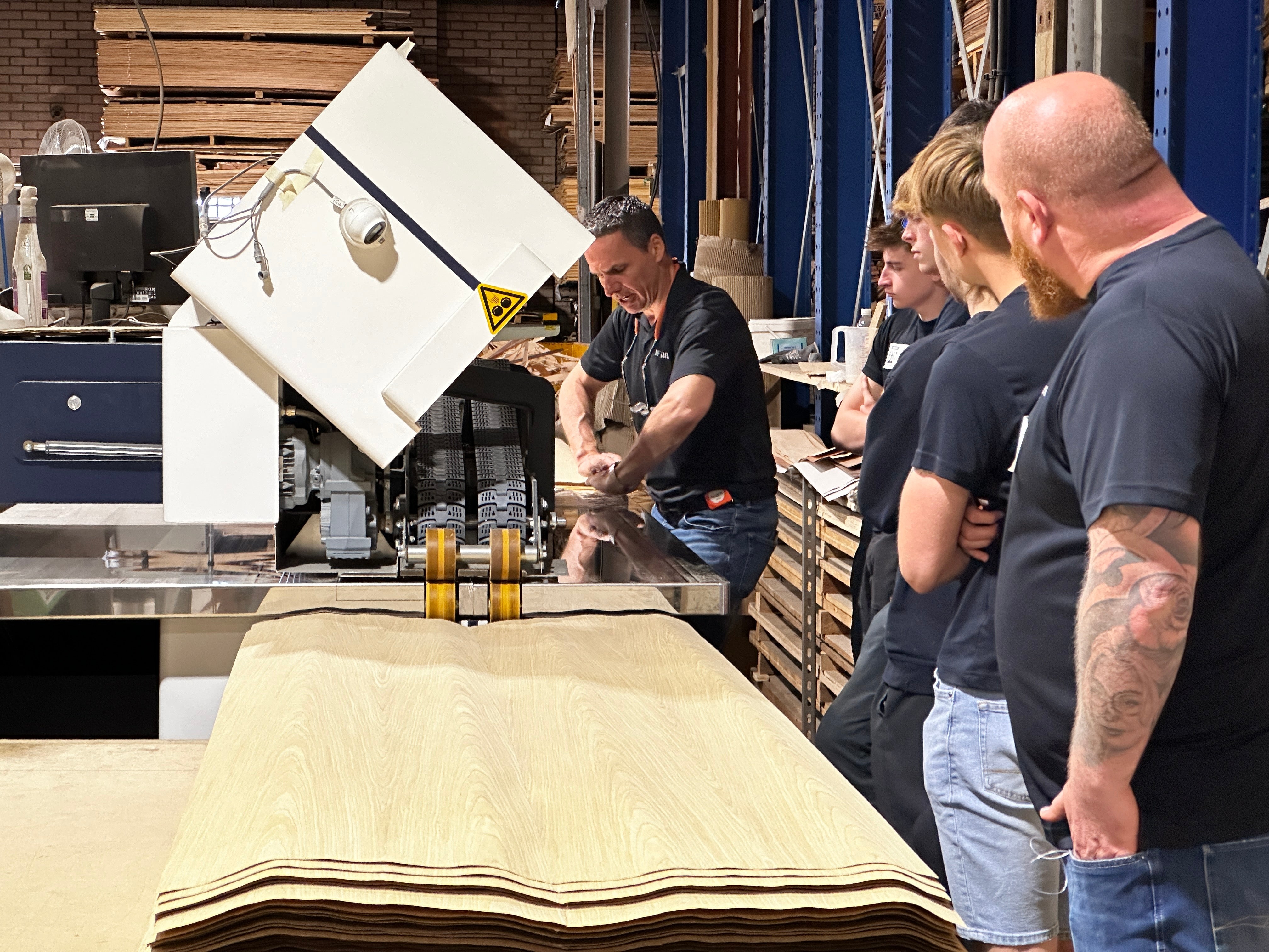 Jointing Veneers