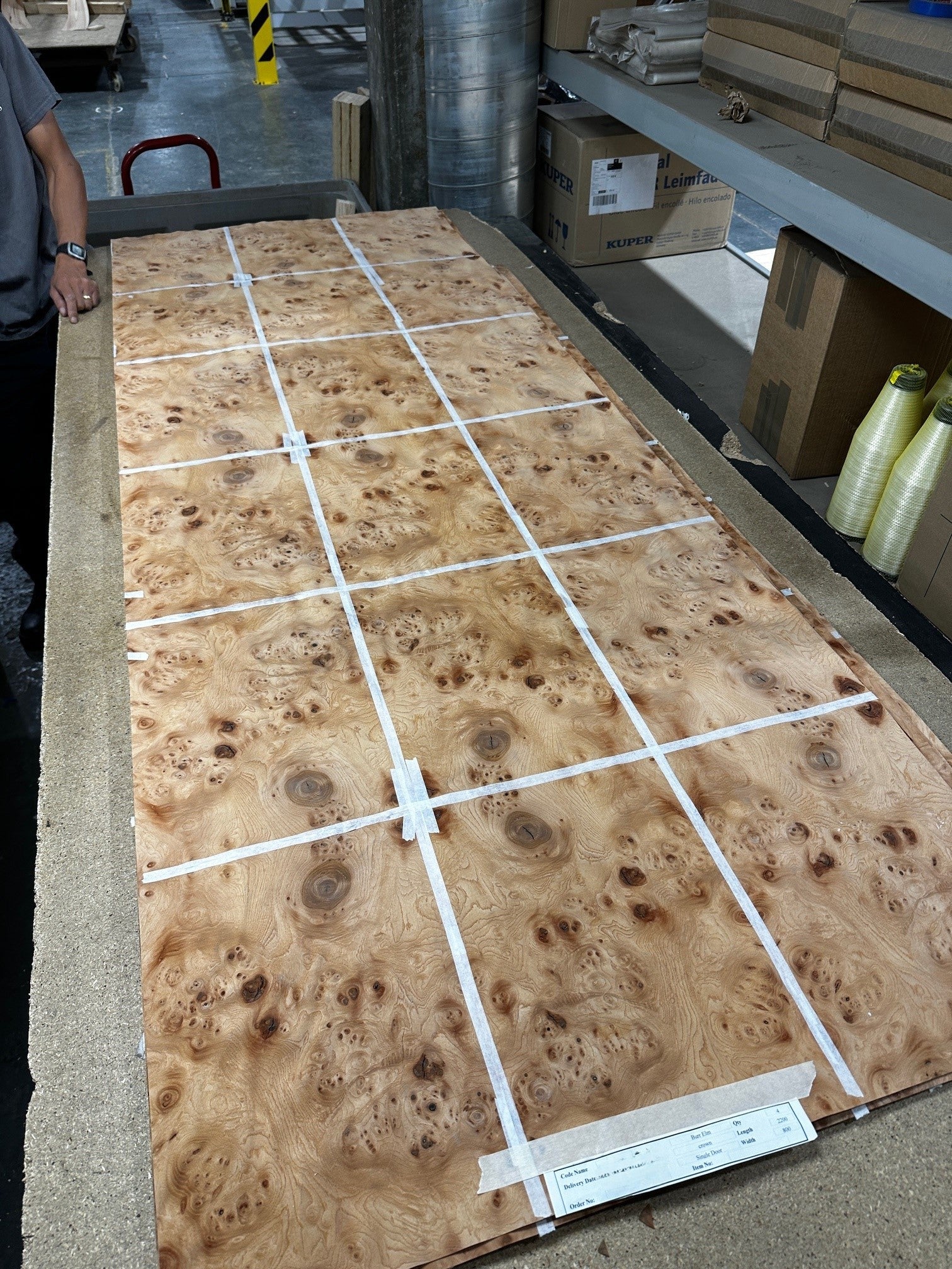 Wood Veneer - Elm Burr - DF Richards Veneers