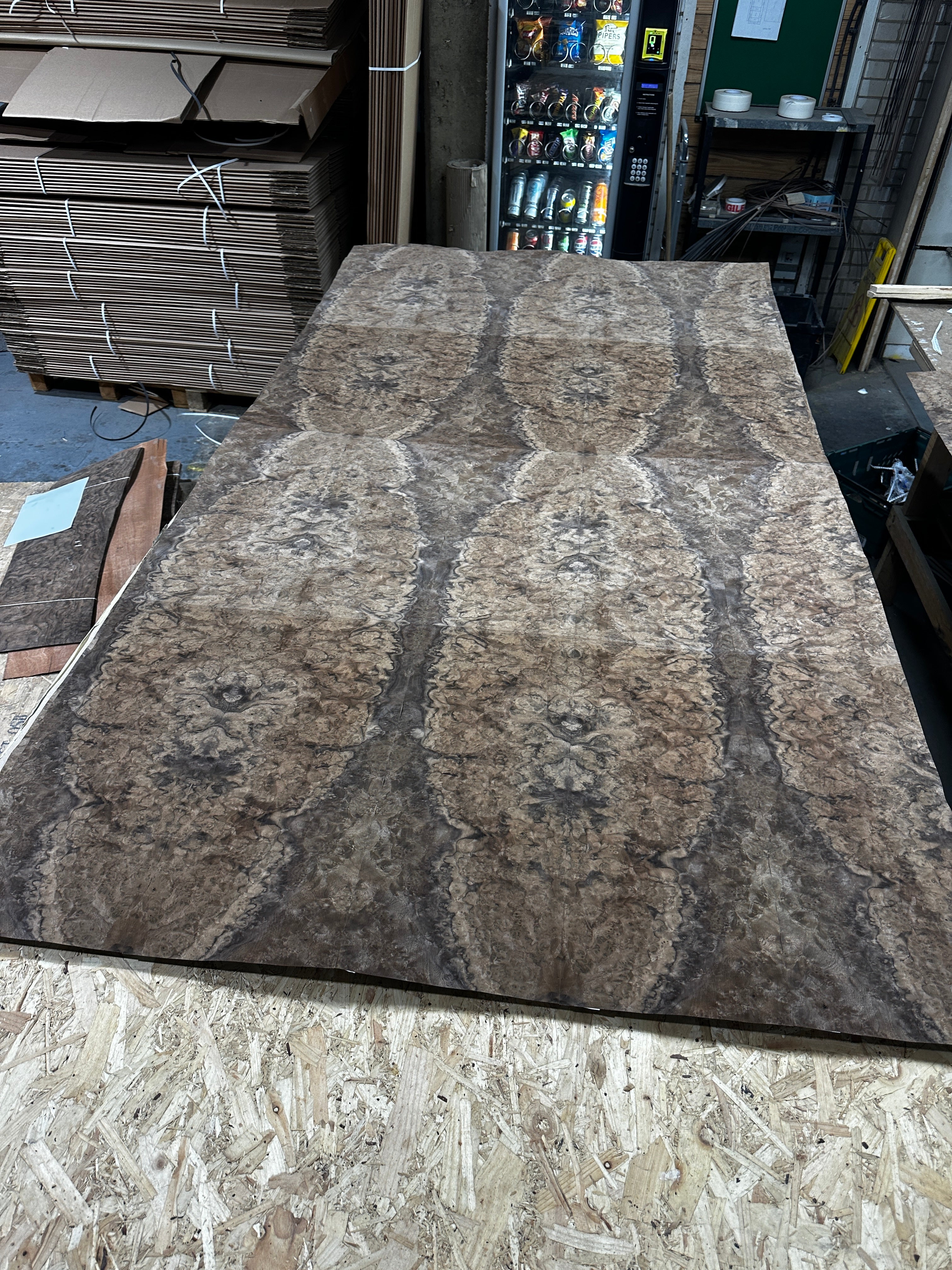 Wood Veneer - Walnut Burr - DF Richards Veneers